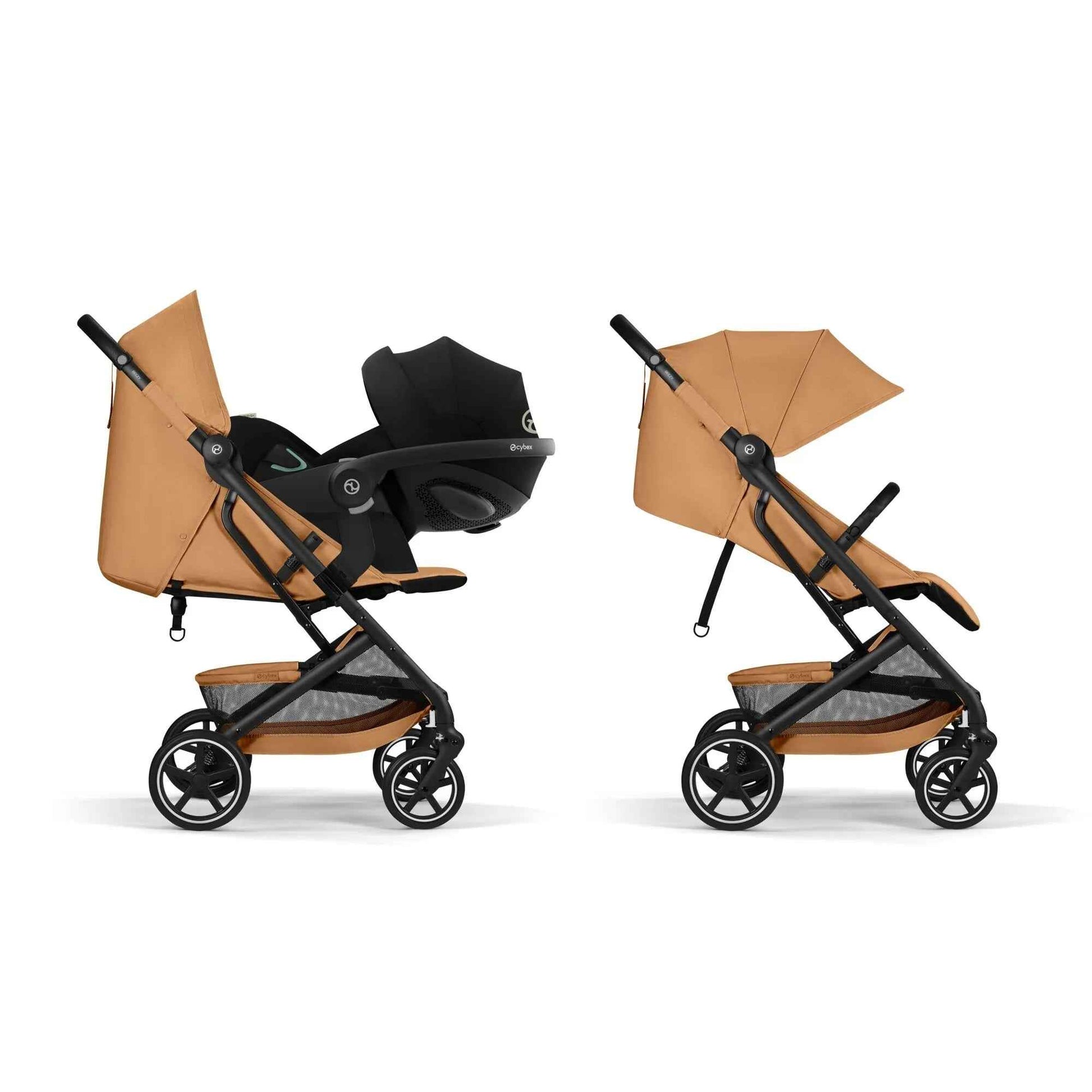 Cybex® Otroški voziček Beezy™ BLK Cinnamon Yellow Cybex