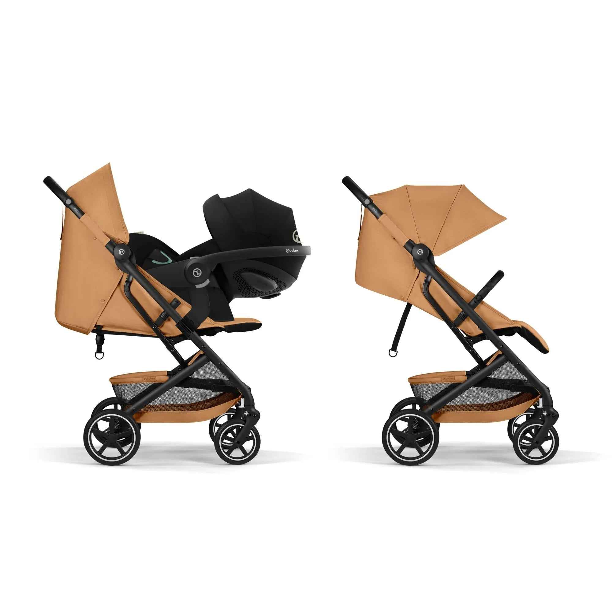 Cybex® Otroški voziček Beezy™ BLK Cinnamon Yellow Cybex