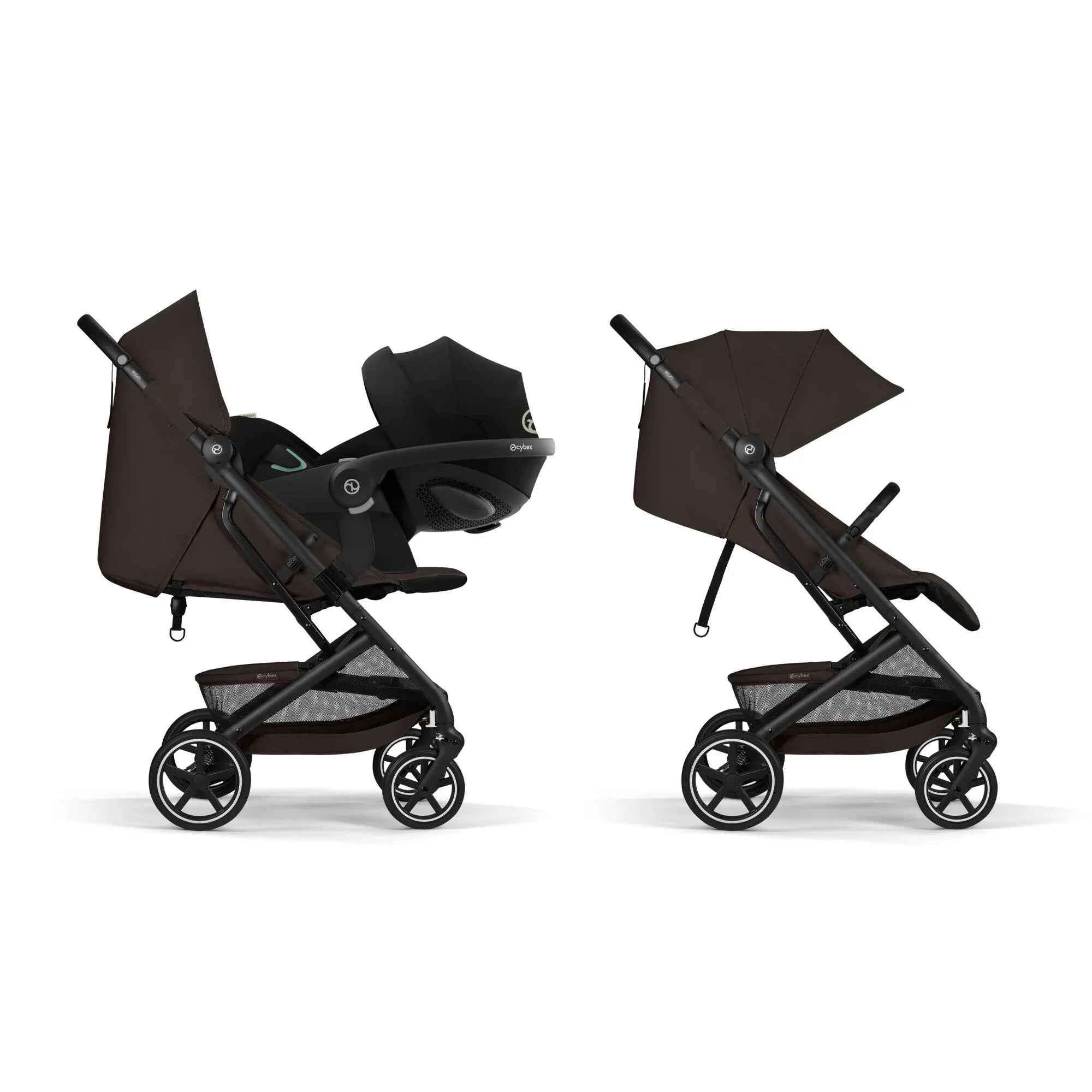 Cybex® Otroški voziček Beezy™ BLK Chocolate Brown Cybex
