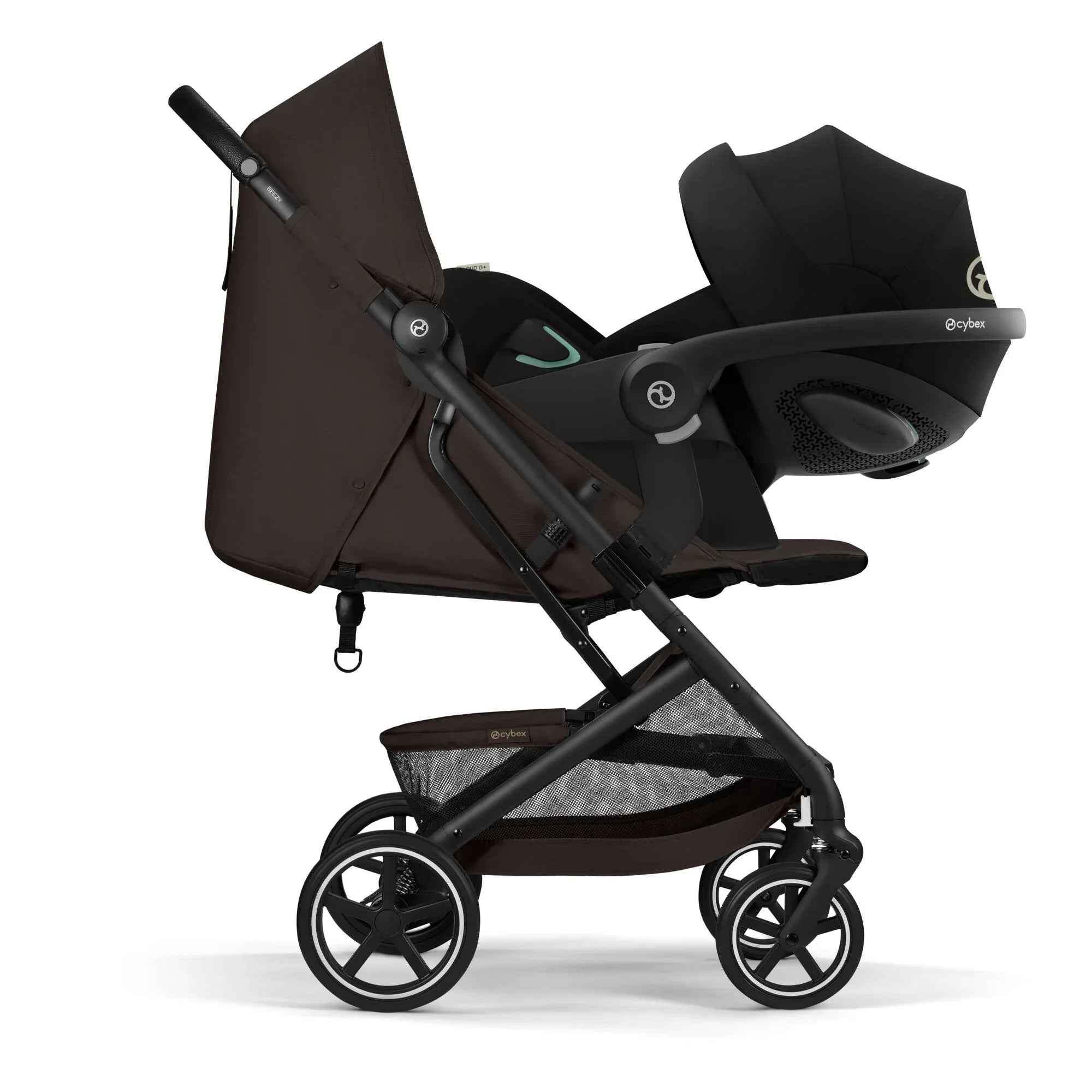 Cybex® Otroški voziček Beezy™ BLK Chocolate Brown Cybex