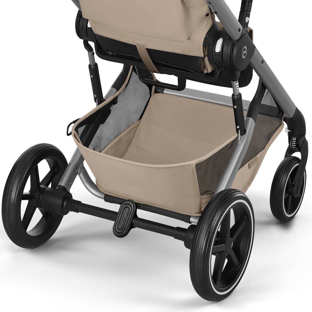 Cybex® Balios™ S Lux Stroller Almond Beige (Taupe Frame)