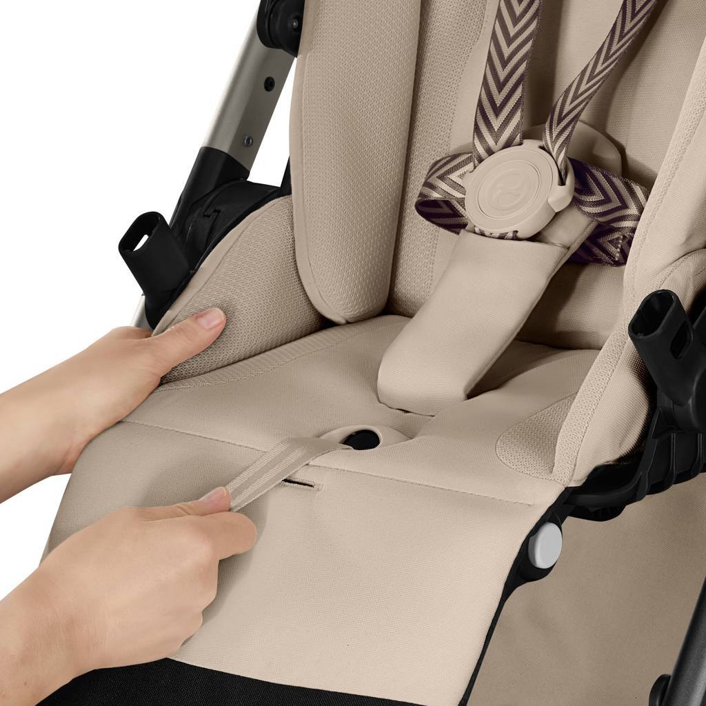 Cybex® Balios™ S Lux Stroller Almond Beige (Taupe Frame)