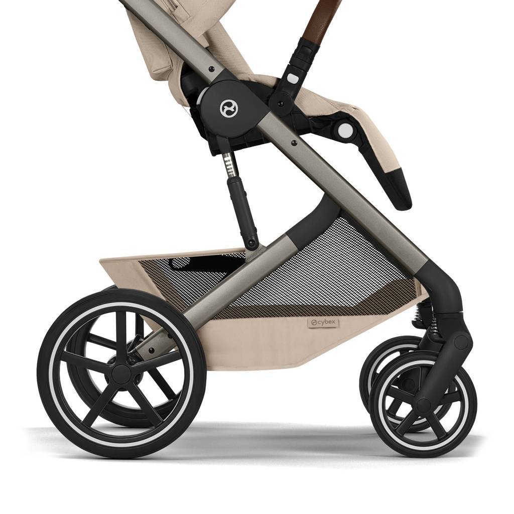Cybex® Balios™ S Lux Stroller Almond Beige (Taupe Frame)