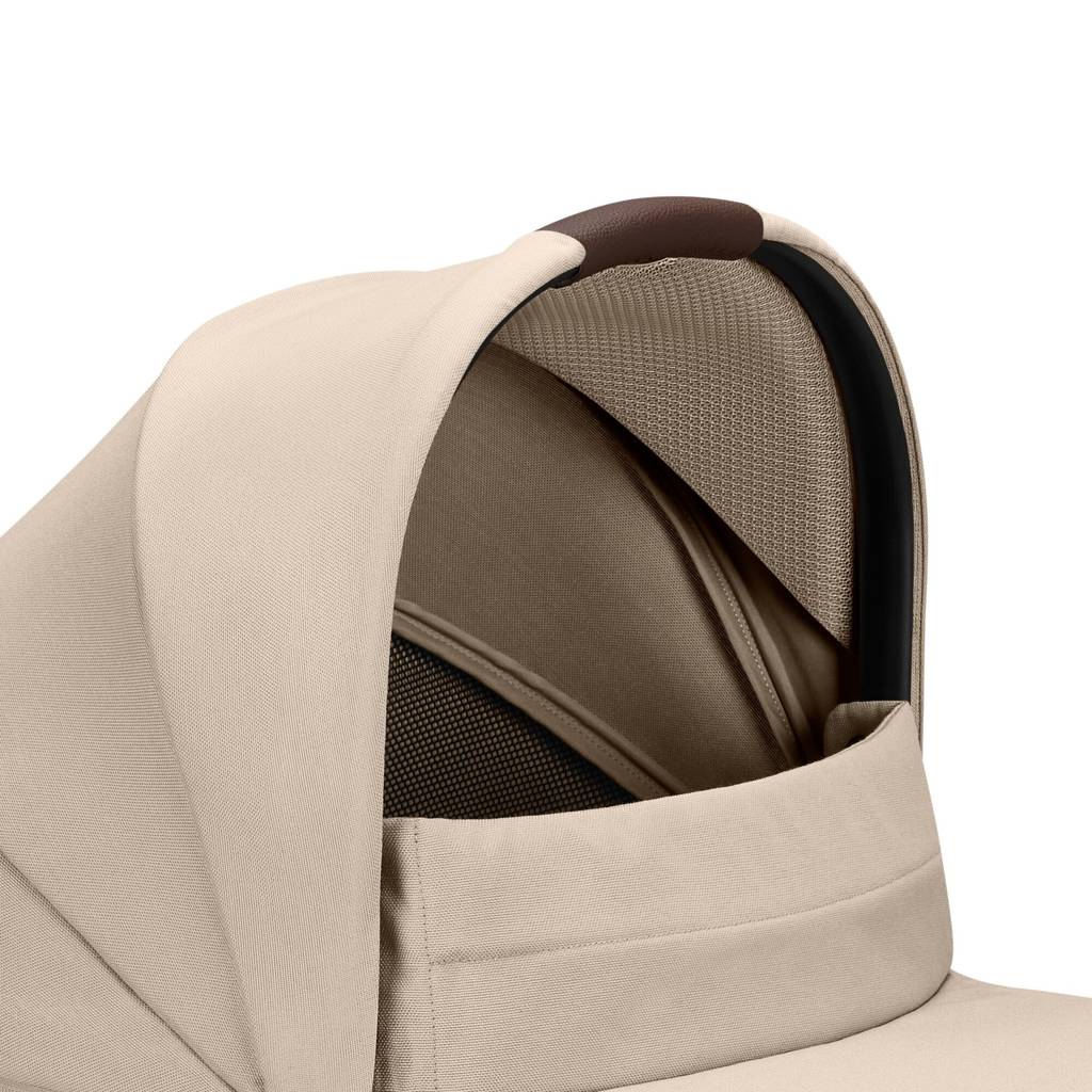 Cybex® Otroški voziček s košaro 2v1 Balios S Lux Almond Beige (Taupe Frame)