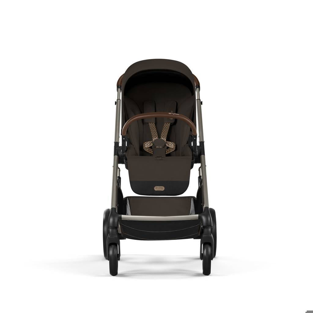 Cybex® Balios™ S Lux Stroller Chocolate Brown (Taupe Frame)