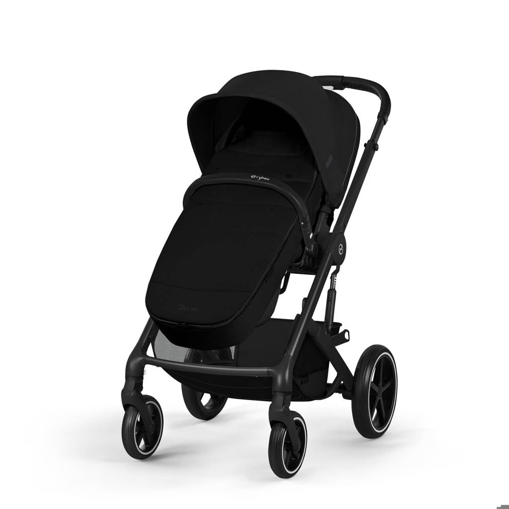 Cybex® Otroški voziček s košaro 2v1 Balios S Lux Moon Black (Black Frame)