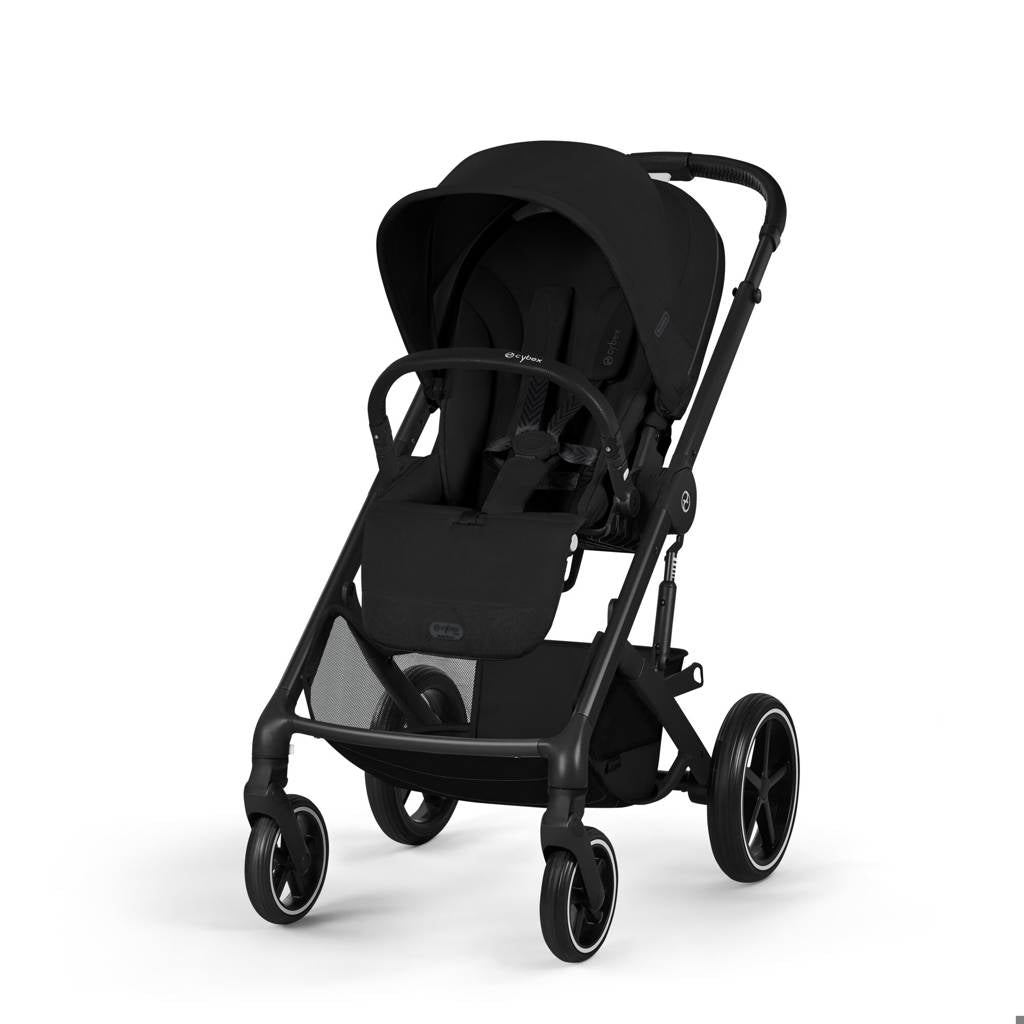 Cybex® Otroški voziček s košaro 2v1 Balios S Lux Moon Black (Black Frame)