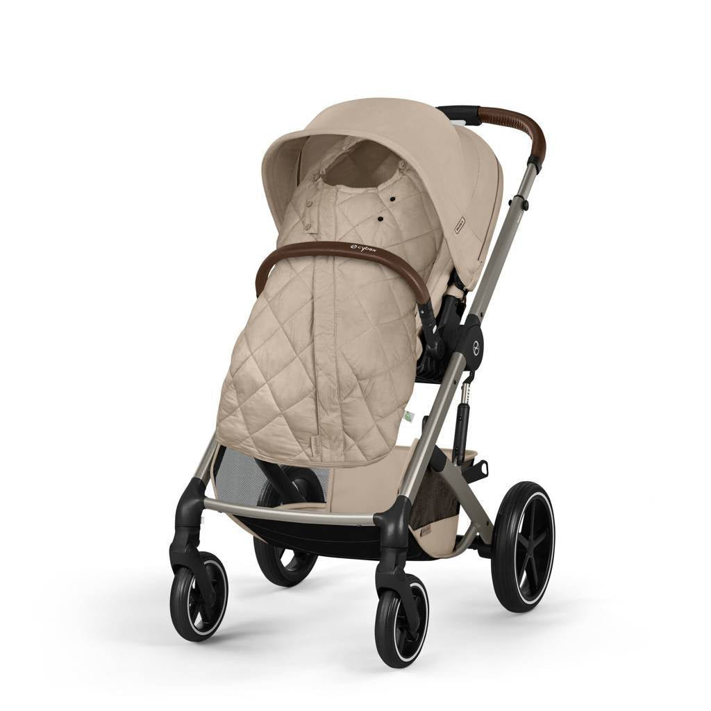 Cybex® Balios™ S Lux Stroller Almond Beige (Taupe Frame)