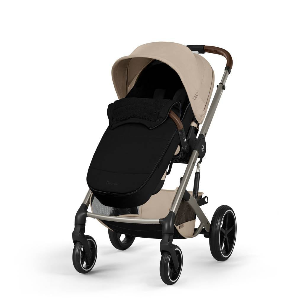 Cybex® Balios™ S Lux Stroller Almond Beige (Taupe Frame)