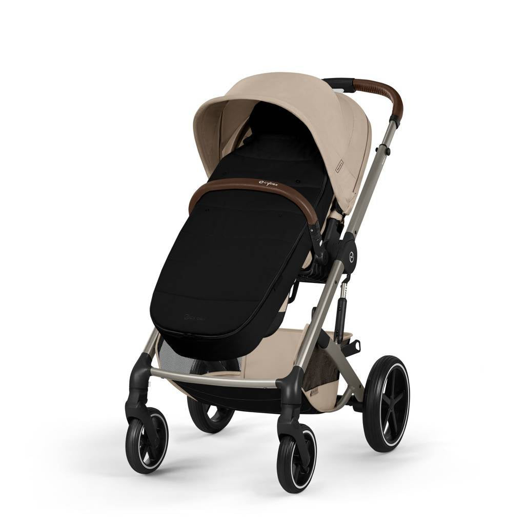 Cybex® Balios™ S Lux Stroller Almond Beige (Taupe Frame)