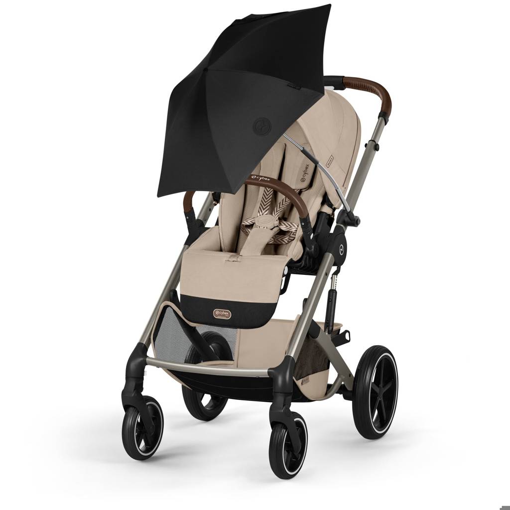 Cybex® Otroški voziček s košaro 2v1 Balios S Lux Almond Beige (Taupe Frame)