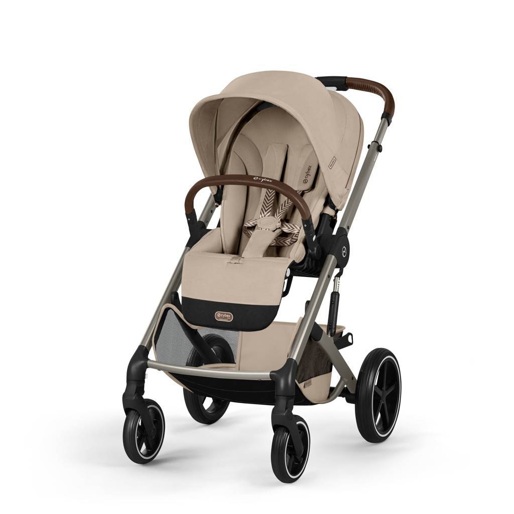 Cybex® Balios™ S Lux Stroller Almond Beige (Taupe Frame)