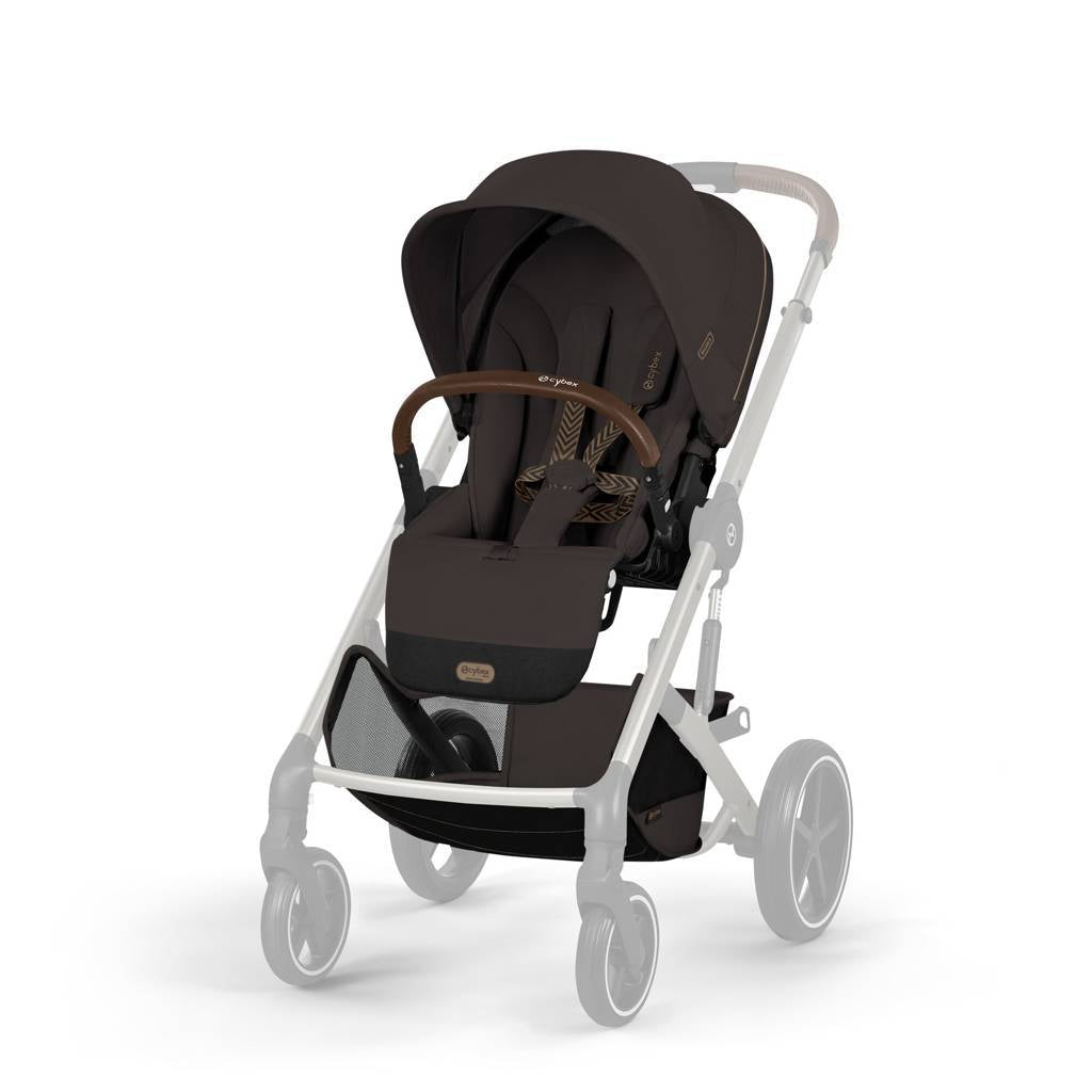 Cybex® Balios™ S Lux Stroller Chocolate Brown (Taupe Frame)