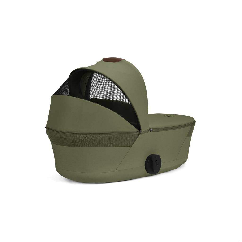 Cybex® Otroški voziček z zložljivo košaro 2v1 Balios S Lux Moss Green (Taupe Frame)