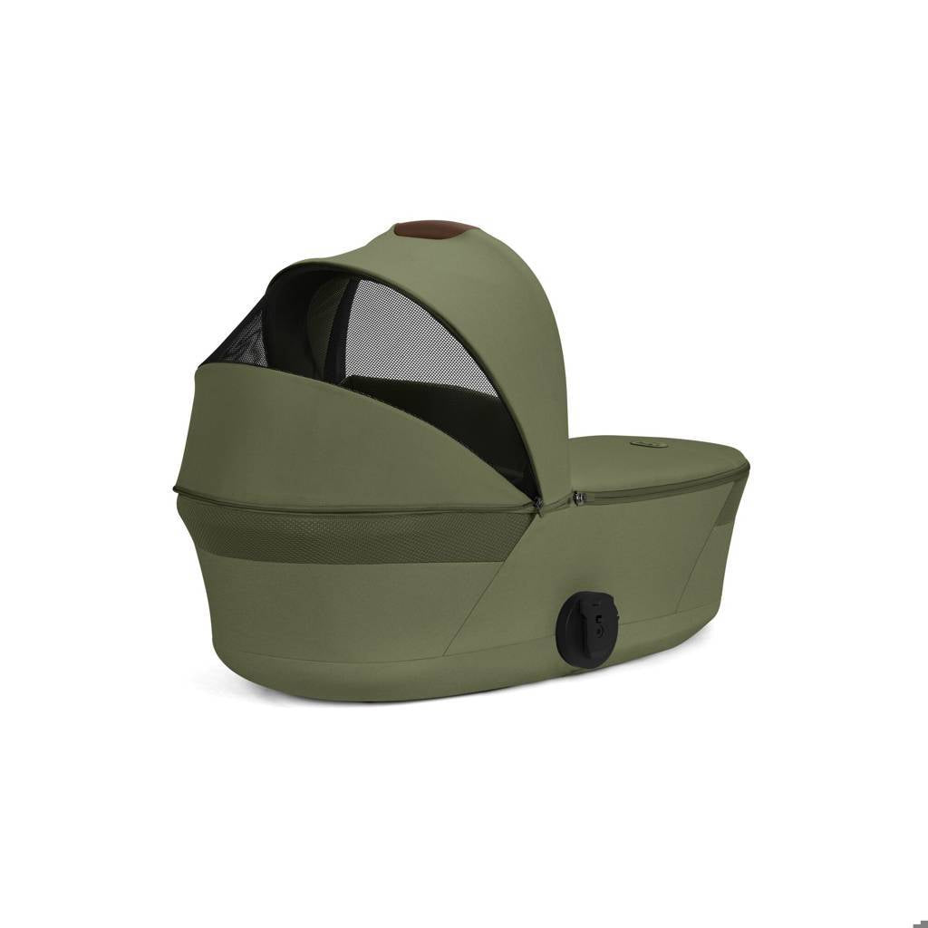 Cybex® Otroški voziček z zložljivo košaro 2v1 Balios S Lux Moss Green (Taupe Frame)