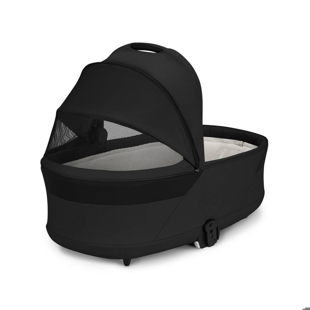 Cybex® Otroški voziček s košaro 2v1 Balios S Lux Moon Black (Black Frame)