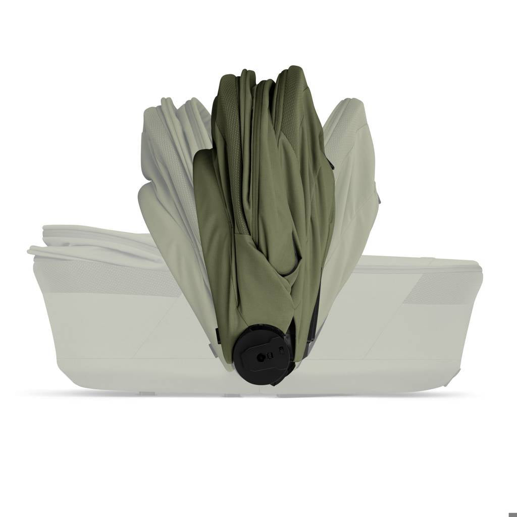 Cybex® Otroški voziček z zložljivo košaro 2v1 Balios S Lux Moss Green (Taupe Frame)