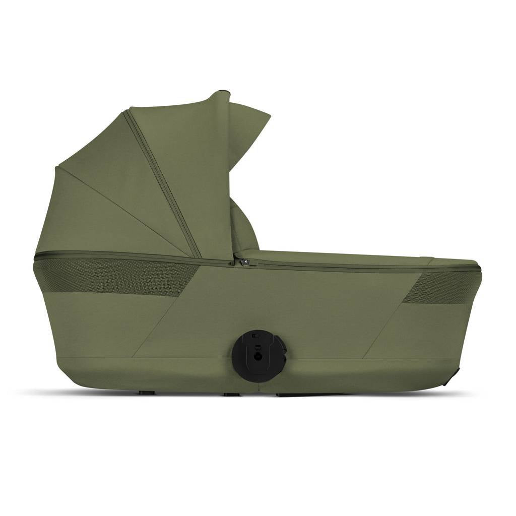 Cybex® Otroški voziček z zložljivo košaro 2v1 Balios S Lux Moss Green (Taupe Frame)