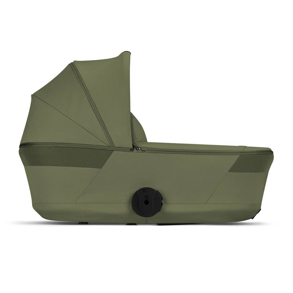 Cybex® Otroški voziček z zložljivo košaro 2v1 Balios S Lux Moss Green (Taupe Frame)