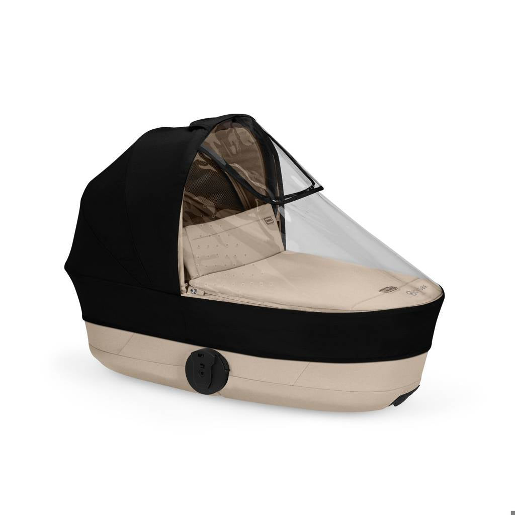 Cybex® Otroški voziček z zložljivo košaro 2v1 Balios S Lux Almond Beige (Taupe Frame)