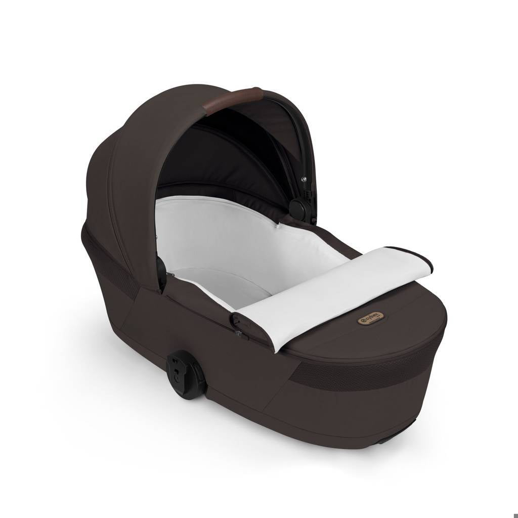 Cybex® Otroški voziček z zložljivo košaro 2v1 Balios S Lux Chocolate Brown (Taupe Frame)