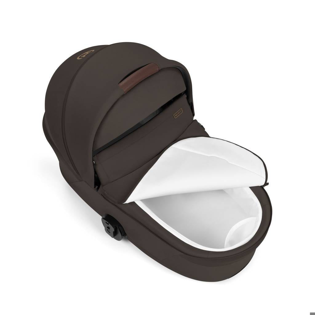 Cybex® Otroški voziček z zložljivo košaro 2v1 Balios S Lux Chocolate Brown (Taupe Frame)
