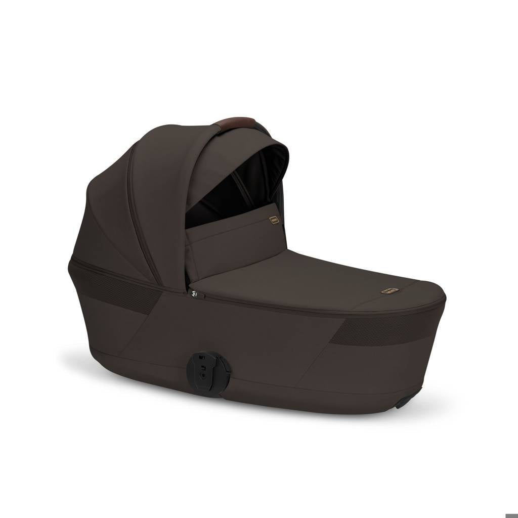 Cybex® Otroški voziček z zložljivo košaro 2v1 Balios S Lux Chocolate Brown (Taupe Frame)
