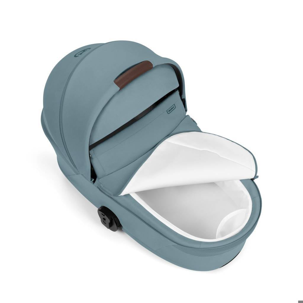 Cybex® Otroški voziček z zložljivo košaro 2v1 Balios S Lux Stormy Blue (Taupe Frame)