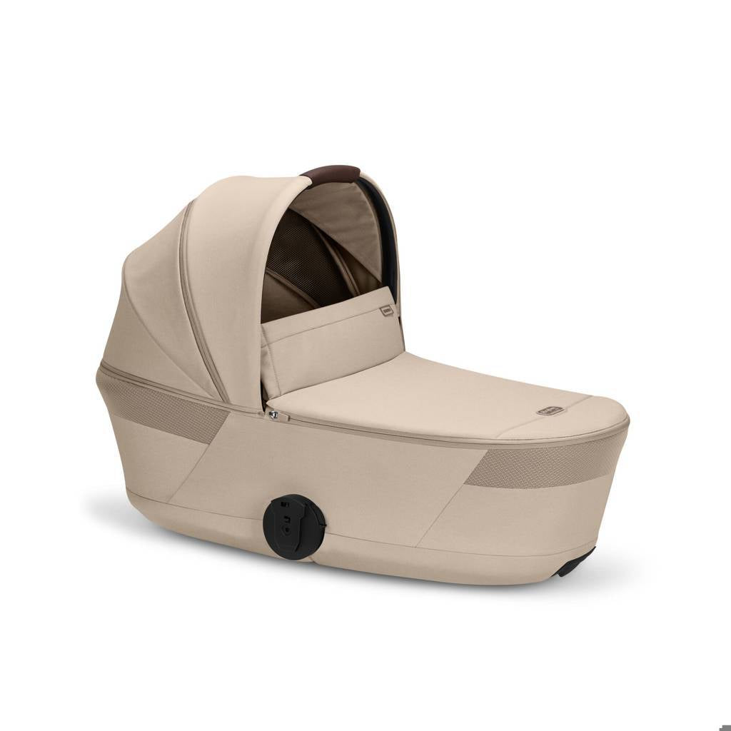 Cybex® Otroški voziček z zložljivo košaro 2v1 Balios S Lux Almond Beige (Taupe Frame)