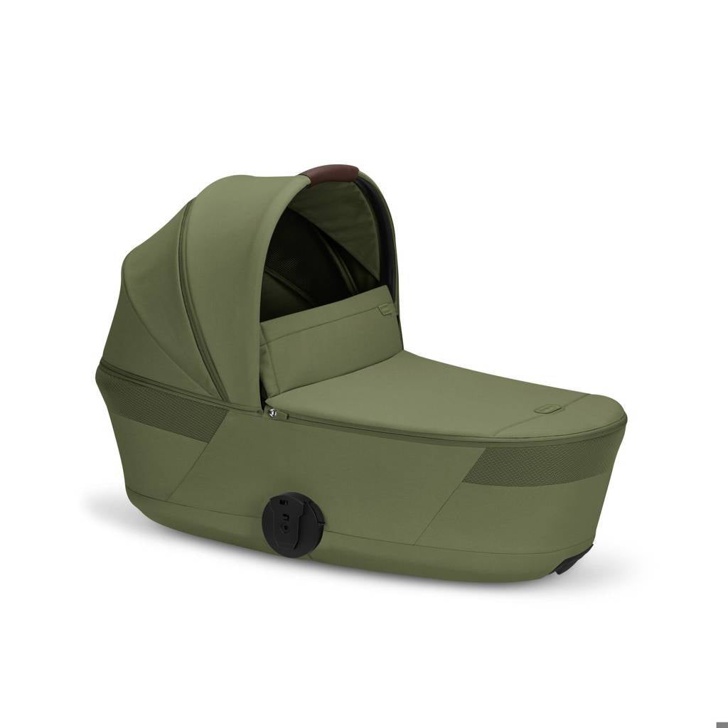 Cybex® Otroški voziček z zložljivo košaro 2v1 Balios S Lux Moss Green (Taupe Frame)