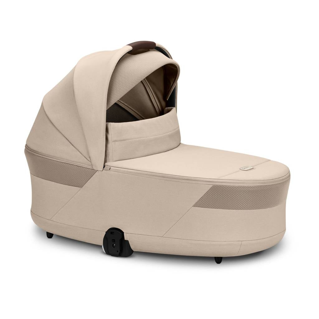 Cybex® Otroški voziček s košaro 2v1 Balios S Lux Almond Beige (Taupe Frame)