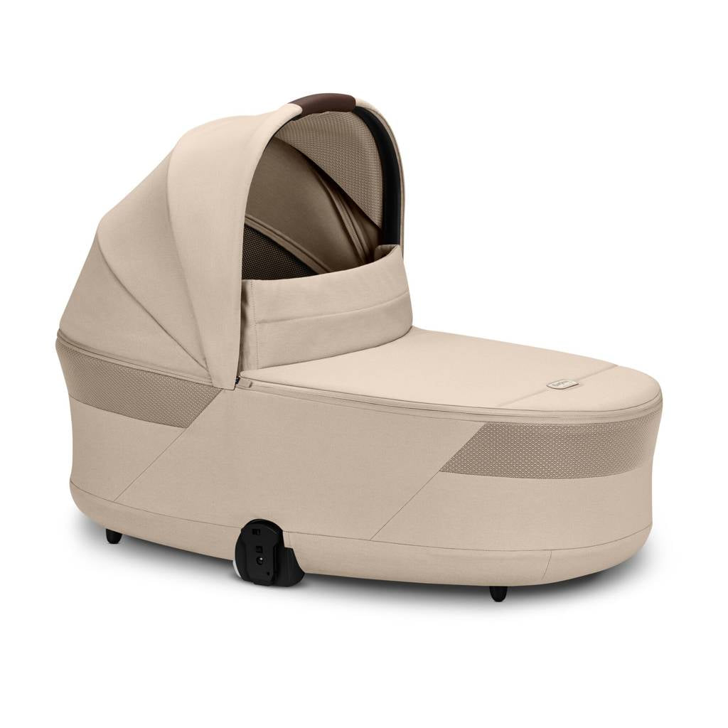Cybex® Otroški voziček s košaro 2v1 Balios S Lux Almond Beige (Taupe Frame)