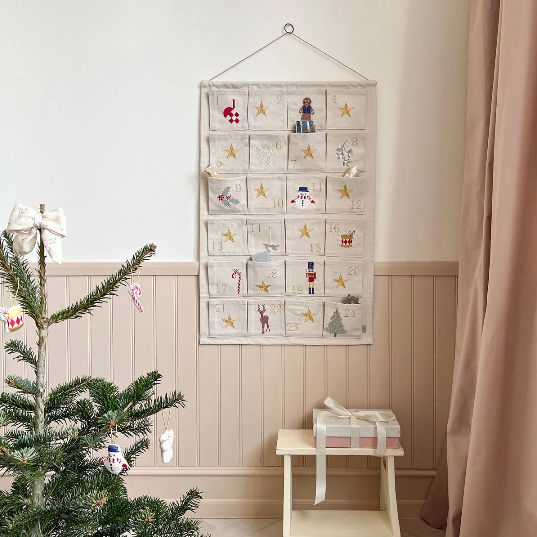 CamCam® Calendario dell'Avvento GOTS Beige – slika 2