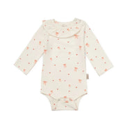 CamCam® Body z dolgimi rokavi GOTS Holly Bows