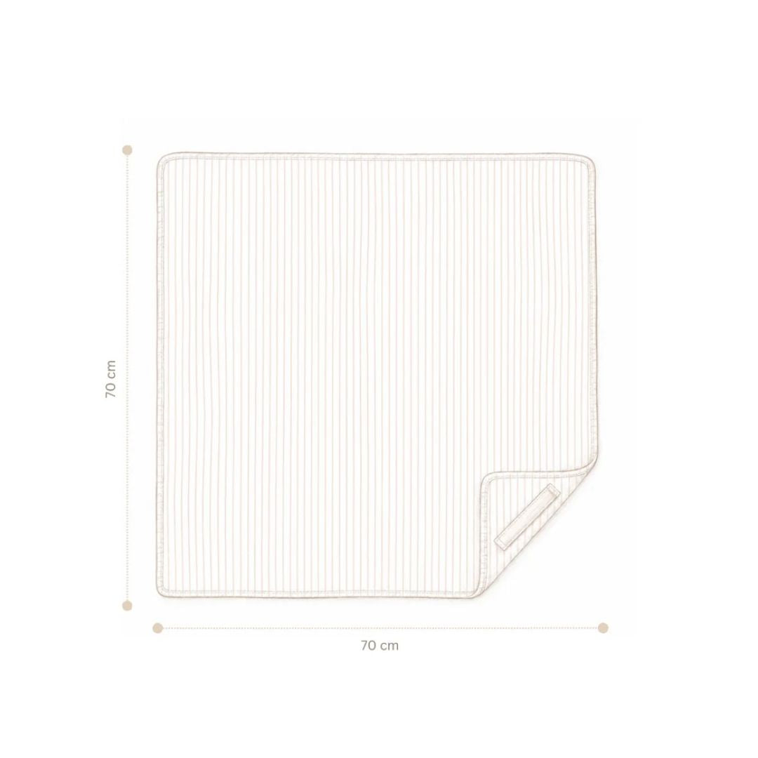 CamCam® Komplet 3 tetra pleničk GOTS Carousel 70x70