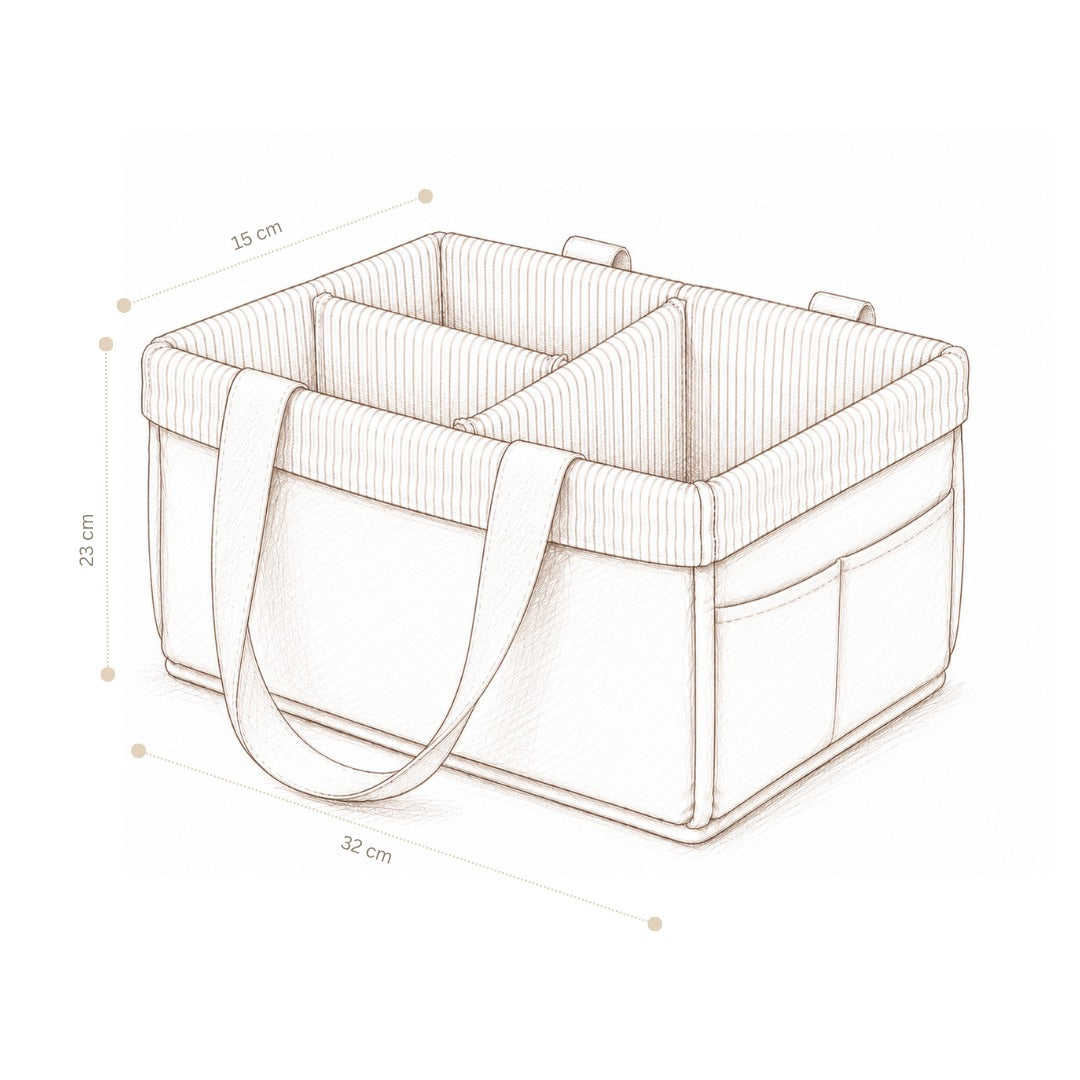 CamCam® Organizator za pleničke OCS Woodland – slika 4