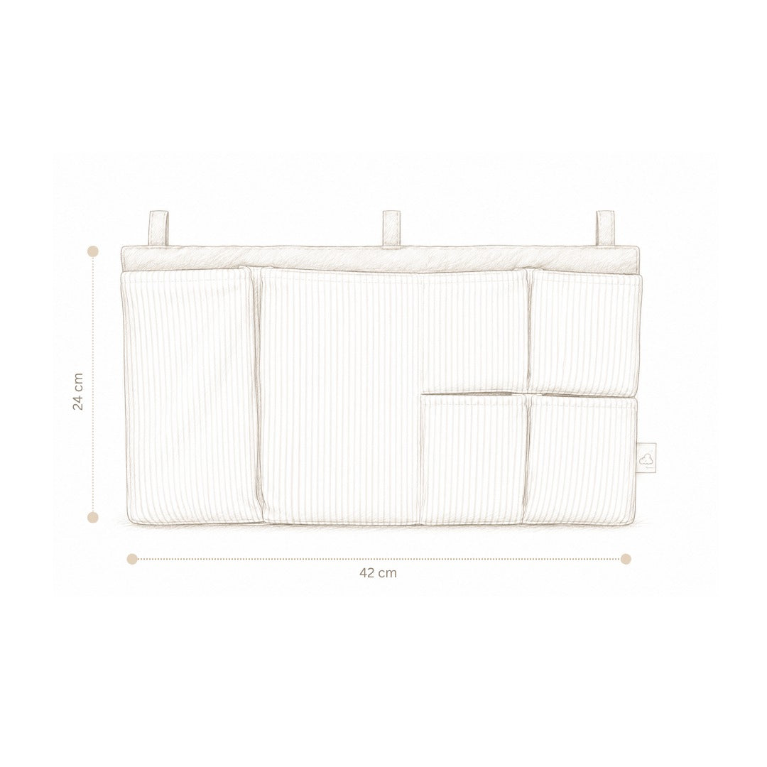 CamCam® Organizator za posteljo OCS Woodland – slika 4