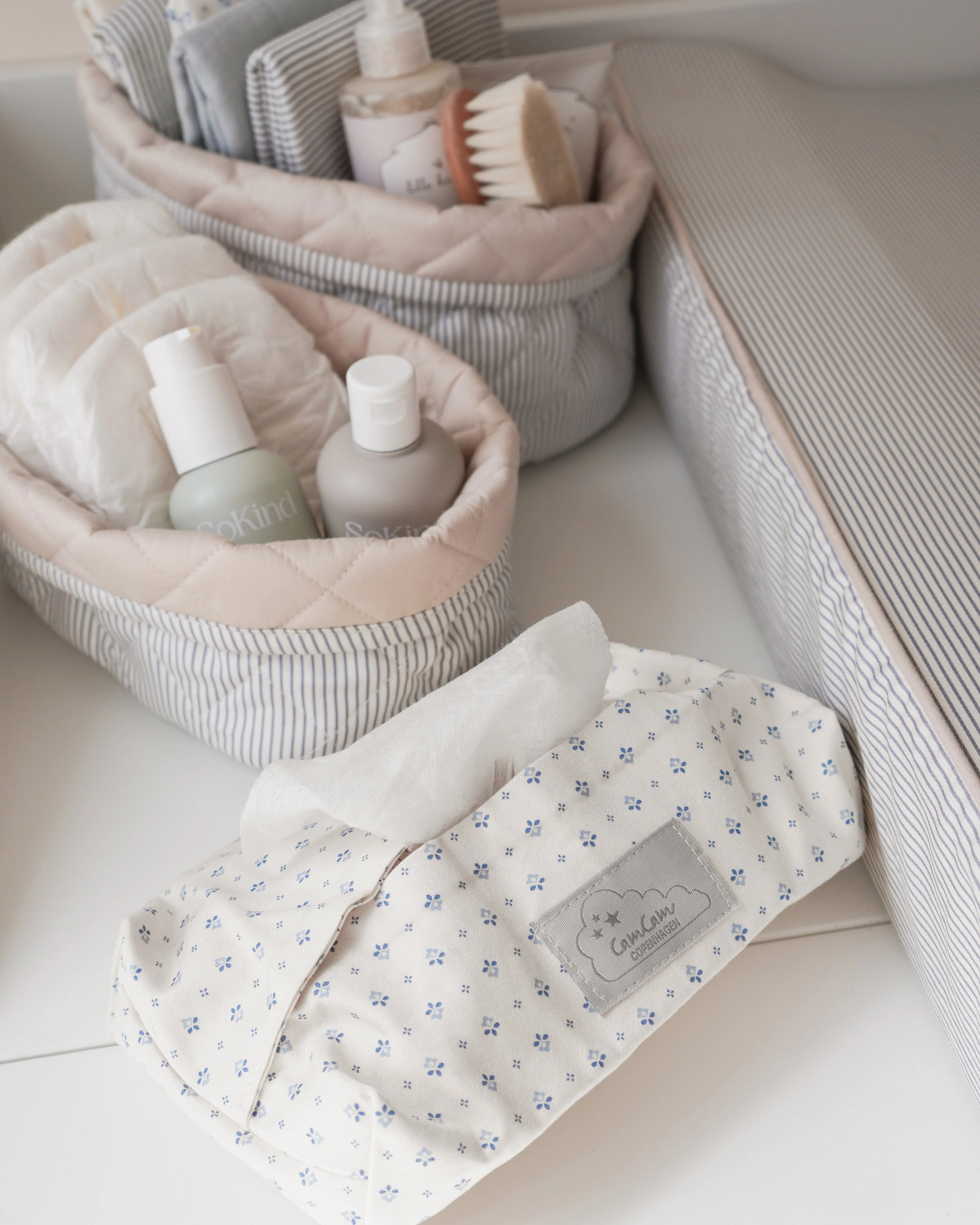 CamCam® Custodia per salviettine umidificate GOTS Caprice
