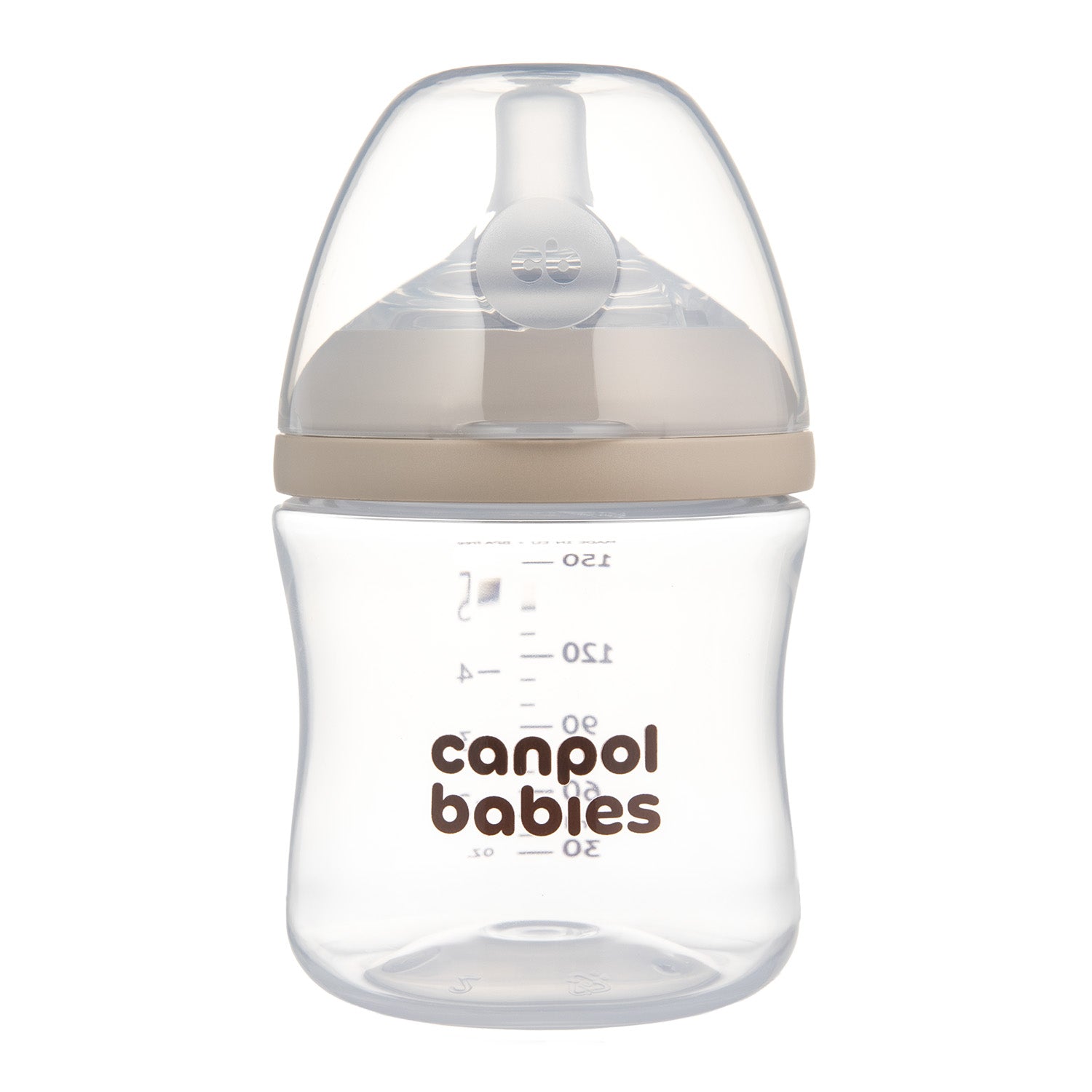 Canpol babies® Anti-colic steklenička z dvopodročnim cucljem Natural Shape 150ml