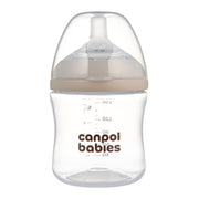 Canpol babies® Anti-colic steklenička z dvopodročnim cucljem Natural Shape 150ml