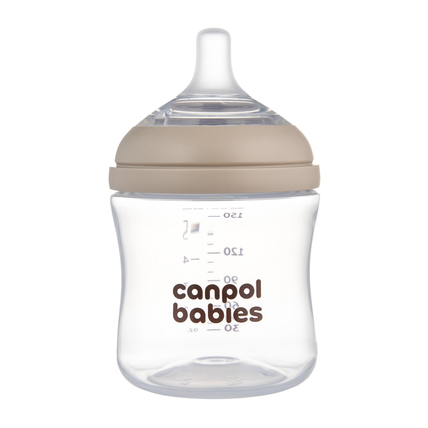 Canpol babies® Anti-colic steklenička z dvopodročnim cucljem Natural Shape 150ml