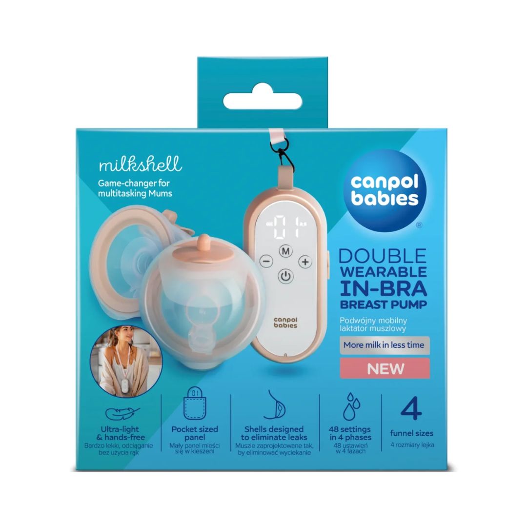 Canpol babies® Dvojna električna črpalka MilkShell