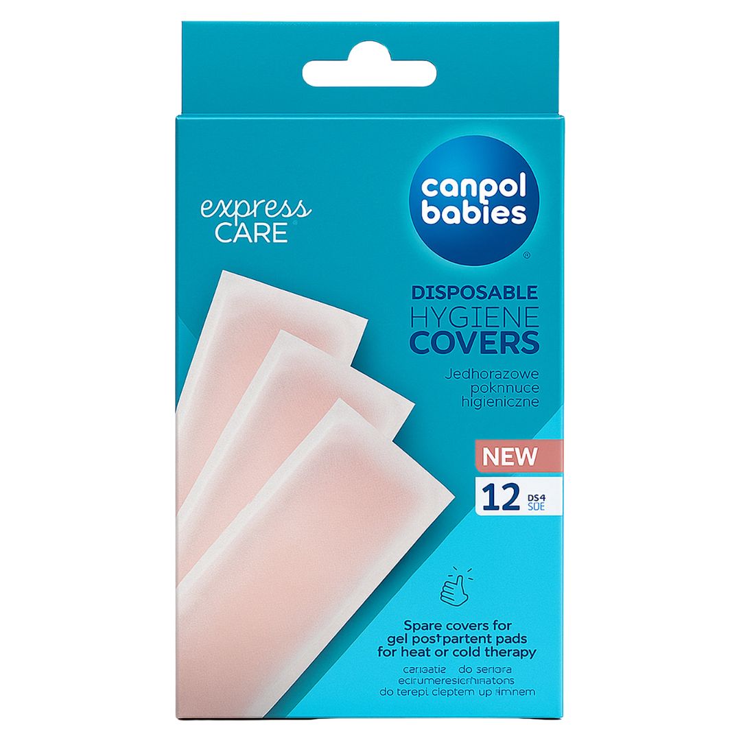 Canpol babies® Higienske prevleke za enkratno uporabo za toplo-hladne gel obkladke 12 kos