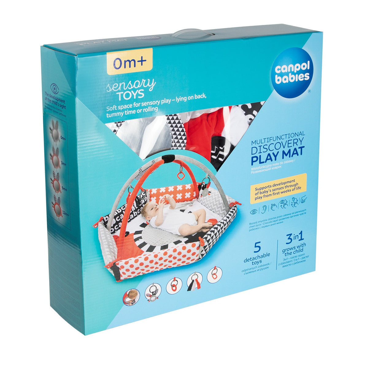 Canpol babies® Igralna podloga Sensory Toys