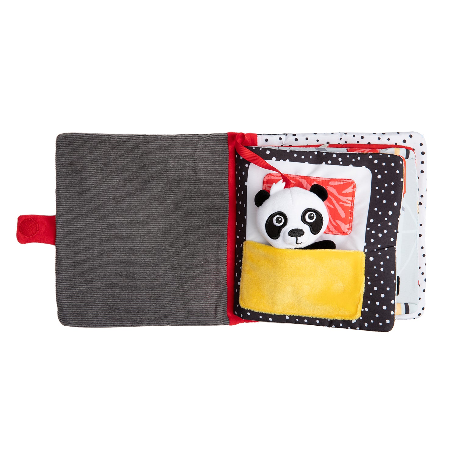 Canpol babies® Mehka aktivnostna knjigica BabiesBoo Panda