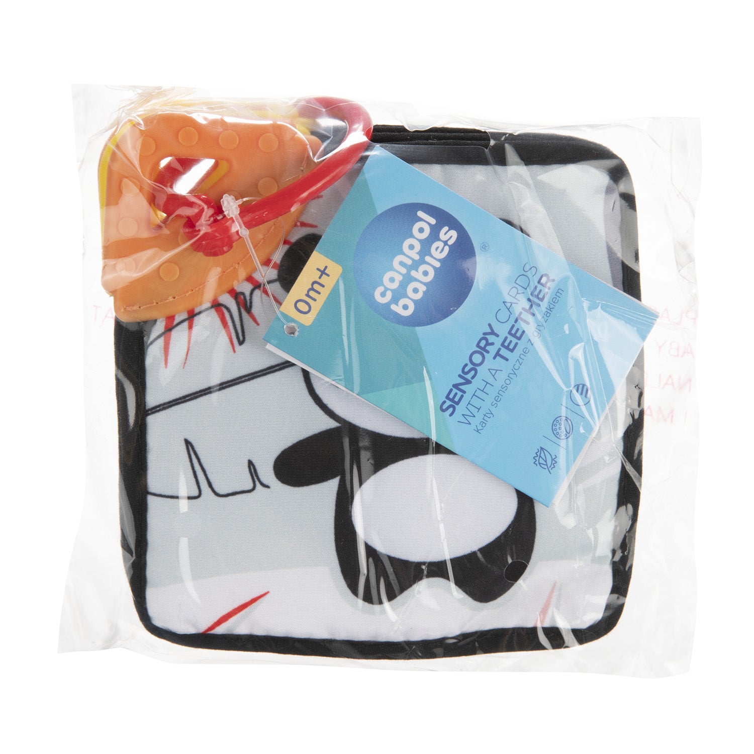Canpol babies® Mehke kontrastne kartice z grizalom BabiesBoo