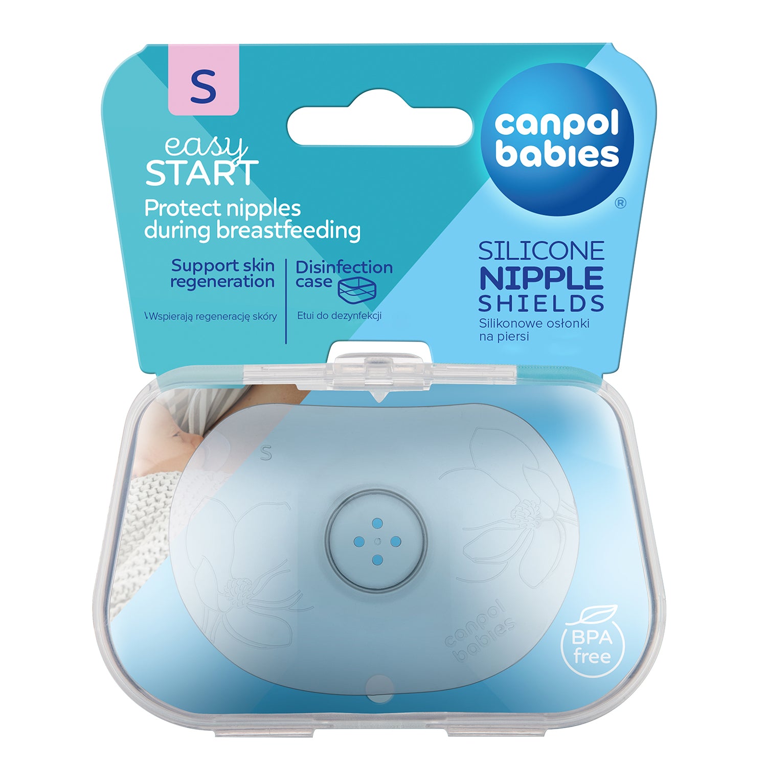 Canpol babies® Nastavki za dojenje velikost S 2kosa