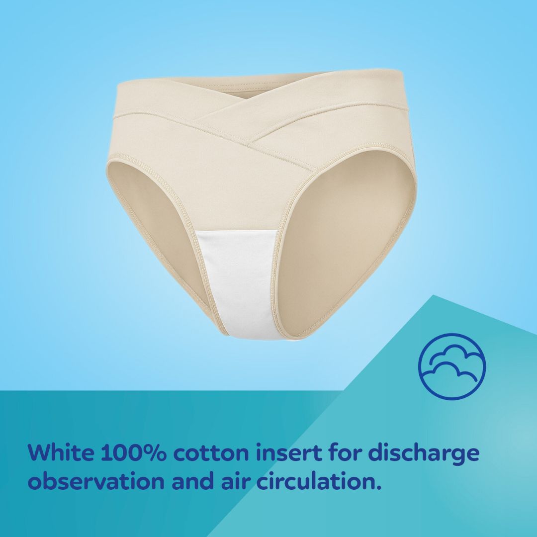 Canpol babies® Maternity Panties Mum Fit with Low Waist 2 pcs