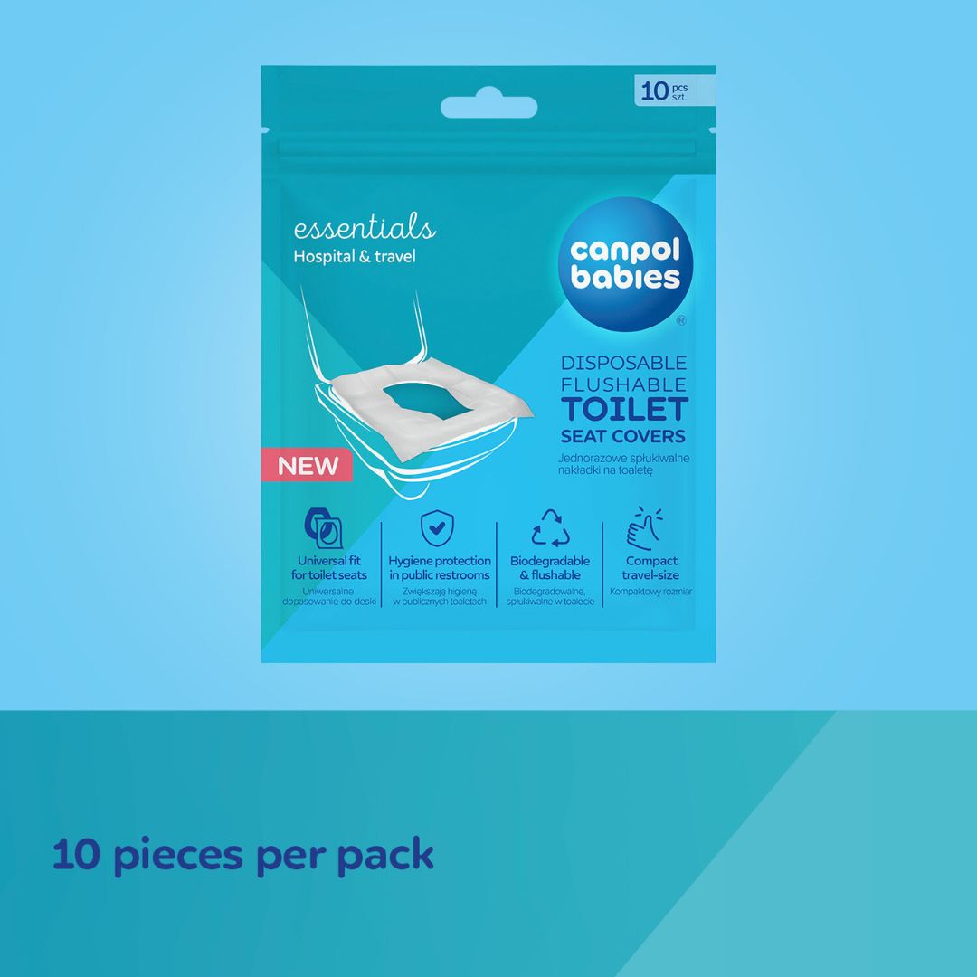 Canpol babies® Disposable Flushable Toilet Seat Covers 10 pcs.