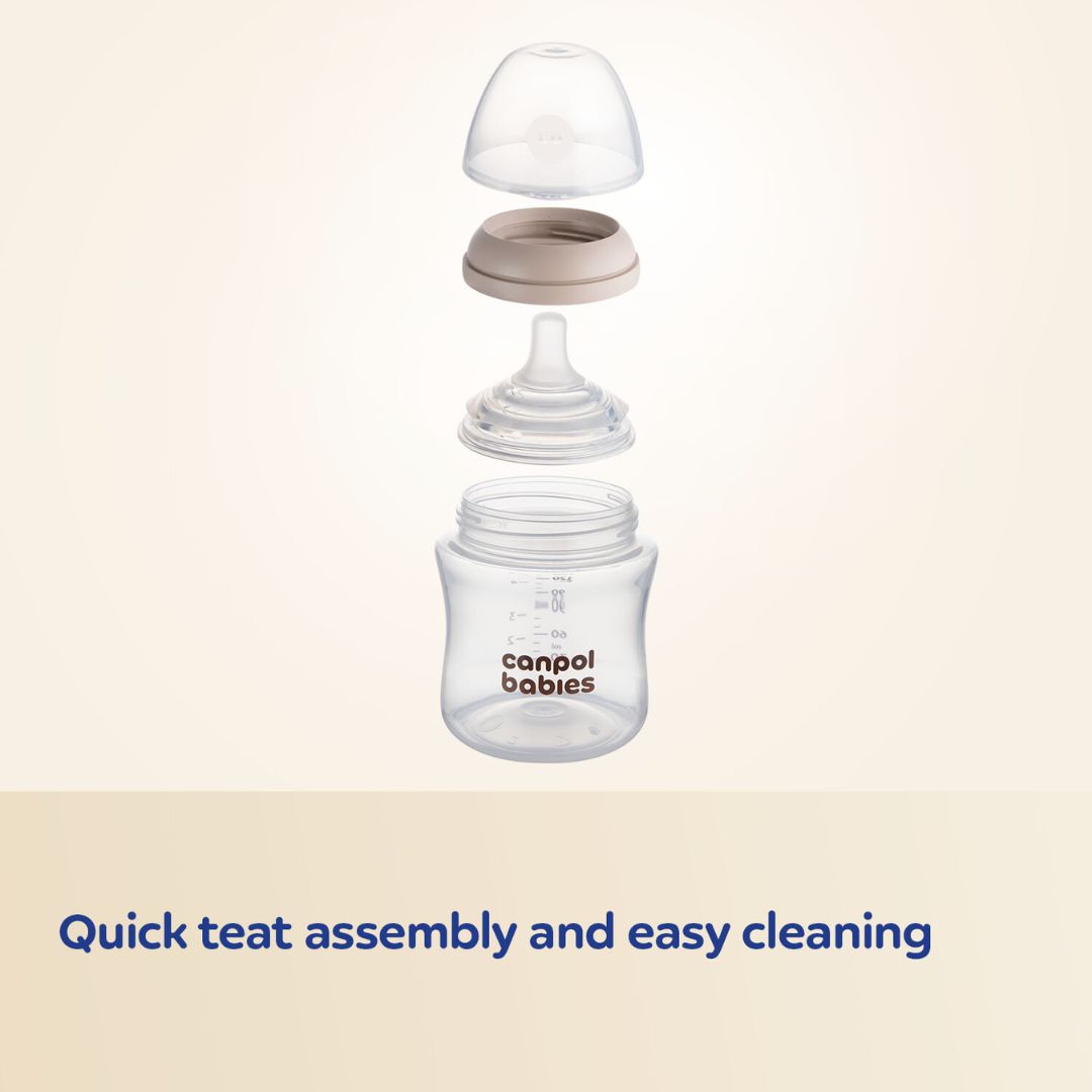 Canpol babies® Steklenička Natural Shape 150 ml 2 kos